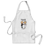 YES I Do Bride and Groom T-shirts and Gifts aprons