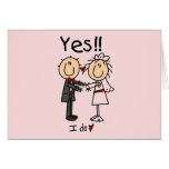 YES I Do Bride and Groom T-shirts and Gifts cards