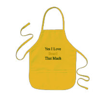 Yes I Love Brazil That Much Apron