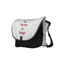 Yes I Was Born In Portugal Courier Bags