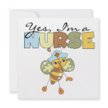 YES I'm a Nurse T-shirts and Gifts Invitation