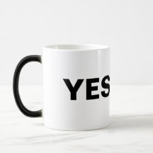 Yes No Office Drinkware Reveal Mug