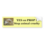 Yes on Proposition 2 - Bumper Sticker bumper stickers