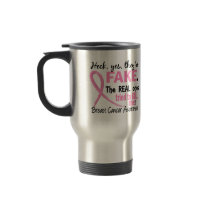 Yes, They Are Fake 3.2 Breast Cancer Coffee Mugs