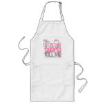 Yes They Are Fake v2 - Breast Cancer Apron