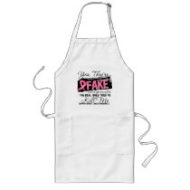 Yes Theyre Fake and Spectacular - Breast Cancer Aprons