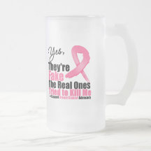 YES They're fake....My real ones tried to kill me Coffee Mug