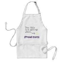 Yes, this is a spit-up stain {proud mom/dad} delantales