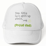 Yes, this is a spit-up stain {proud mom/dad} hats