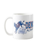 Yes We Can Blue Donkey Kick Mug 