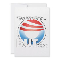 Yes We Can...BUT... Invitations