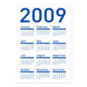 Yes We Can Celebrate - Obama Pocket Calendar business cards
