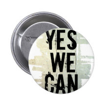 YES WE CAN concrt bckgrnd button