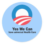 Yes we can have universal health care stickers