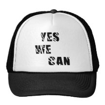 Yes We Can Obama Barack El Presidente Mesh Hat