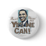 Yes We Can! Obama  Button 