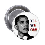 Yes We Can - Obama Political Button