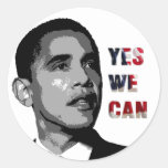 Yes We Can - Obama Political Sticker