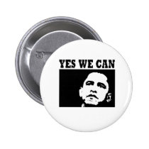 YES WE CAN buttons