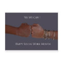 Yes We Can! postcards