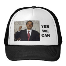 YES WE CAN TRUCKER HATS