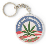 Yes We Cannabis! Keychain