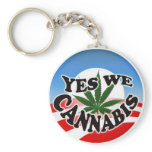 Yes we Cannabis Keychain