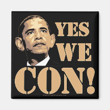 Yes we CON! Refrigerator Magnets