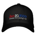 Yes We Did Barack Obama Official Party Hat embroidered hats