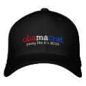Yes We Did Barack Obama Official Party Hat embroidered hats