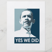 Yes we did Poster 1 Custom Flyer