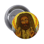 Yeshu Rasta Fari Button