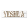 Yeshua effet manuscrit bumper stickers