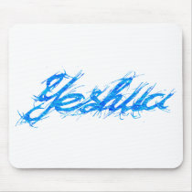 Yeshua Elfont bleu. Mouse Pad