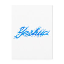 Yeshua Elfont bleu. Post Card
