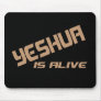 Yeshua is alive terre craquée fond noir mousepads