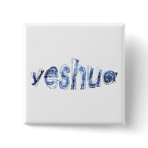 Yeshua Vibration Bleu Button