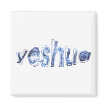 Yeshua Vibration Bleu Fridge Magnets