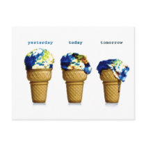 Yesterday Today Tomorrow Postcards