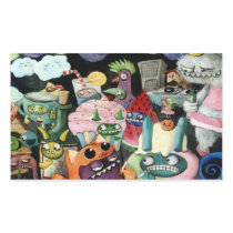 Yeti and Monsters Party! Stickers