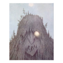 YETI SASQUATCH BIG-FOOT PARTY MONSTER INVITATION