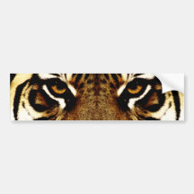 Yeux d'un tigre adhésifs pour voiture