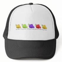 "Yeyow Grapes" (with Quote) Trucker Hat