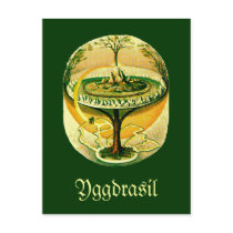 Yggdrasil, Tree Of Life Post Cards