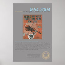Yiddle On Your Fiddle..., Sheet Music, 1909 Posters