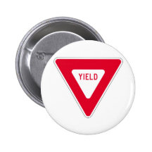 yield sign pin