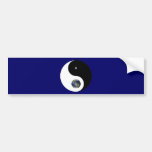 Yin and Yang Bumper Sticker