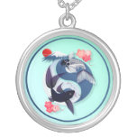 Yin and Yang Koi  Necklace