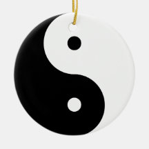 Yin and Yang Ornament