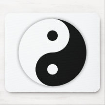Yin and Yang Taoism Mousepad